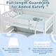 preview thumbnail 10 of 22, Costway Twin Over Twin Bunk Bed Solid Wood Bed Frame with Ladder