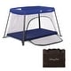 preview thumbnail 1 of 16, Dream On Me Travel Light Playard with Mesh Zipper Door Navy