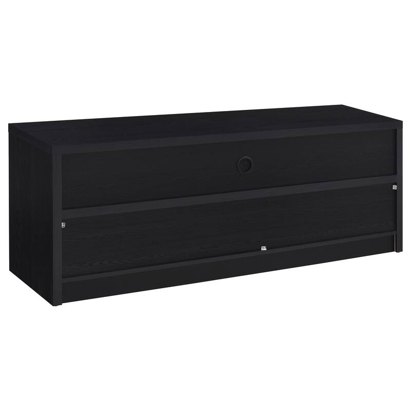 O'Brien Black 3-drawer TV Stand Media Console