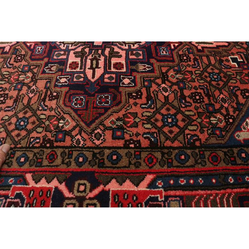 ECARPETGALLERY Hand-knotted Anadol Copper Wool Rug - 3'7 x 4'11