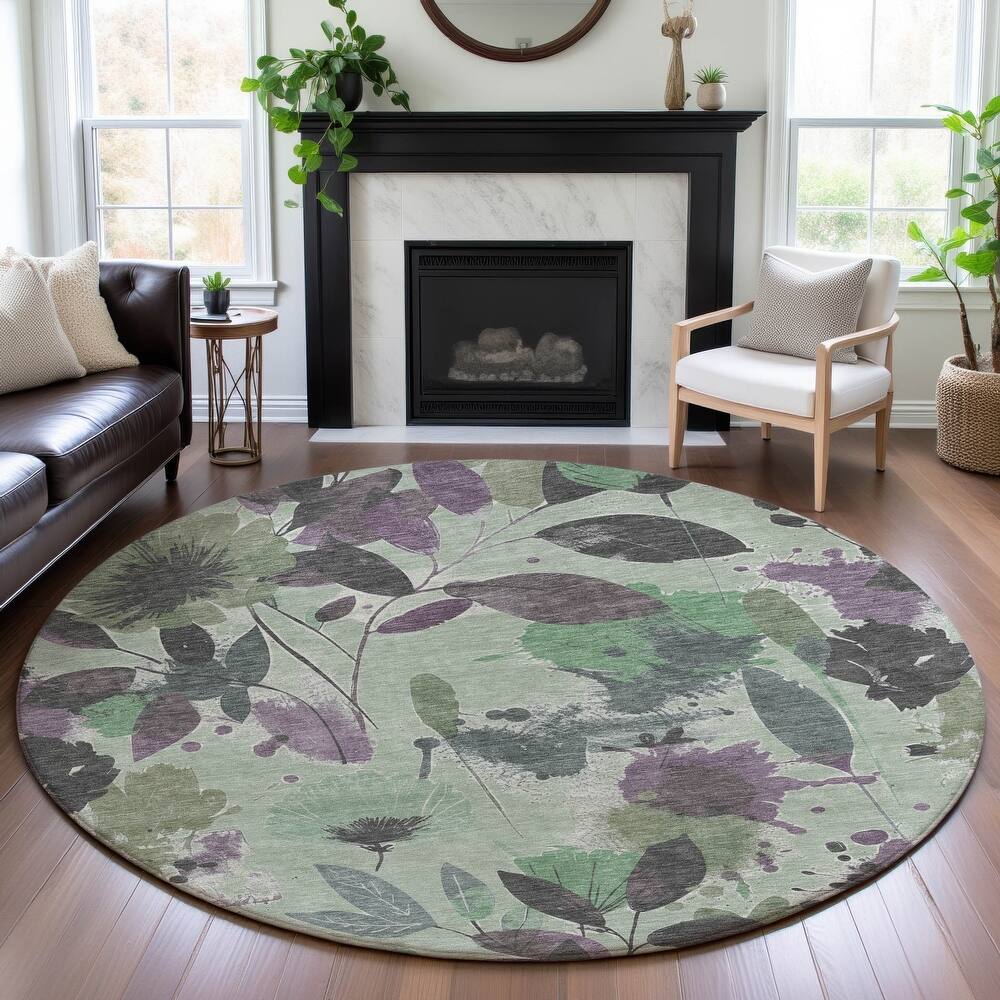 Premium Washable Super Soft Floral Mayfield Rug