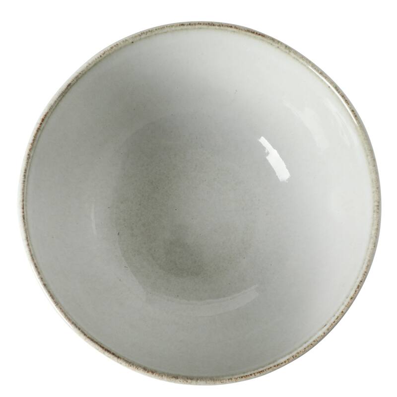 Gibson Elite Sandy Pines 4 Piece Nesting Bowl Set, 4", 5.5", 7" & 9" Round Stoneware Reactive Glaze Finish, Prep & Serving Bowls