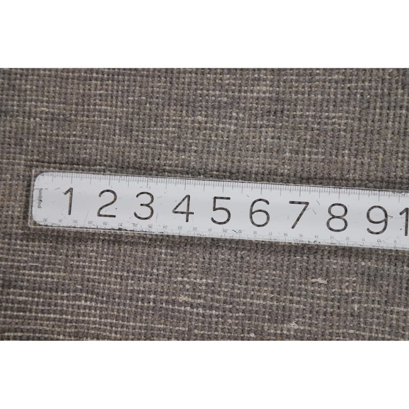 Gray Modern Gabbeh Oriental Area Rug Handmade Wool Carpet - 4'10" x 6'5"