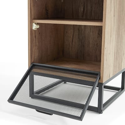 Two wooden small bookcase