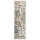 preview thumbnail 11 of 10, Style Haven Boulevard Power-Loom Recycled P.E.T. Abstract Beige/ Multi Rug- 2' 3" x 7' 6" - Runner
