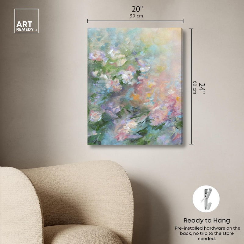 Mystical Garden I Canvas by Art Remedy, Gallery Wrapped