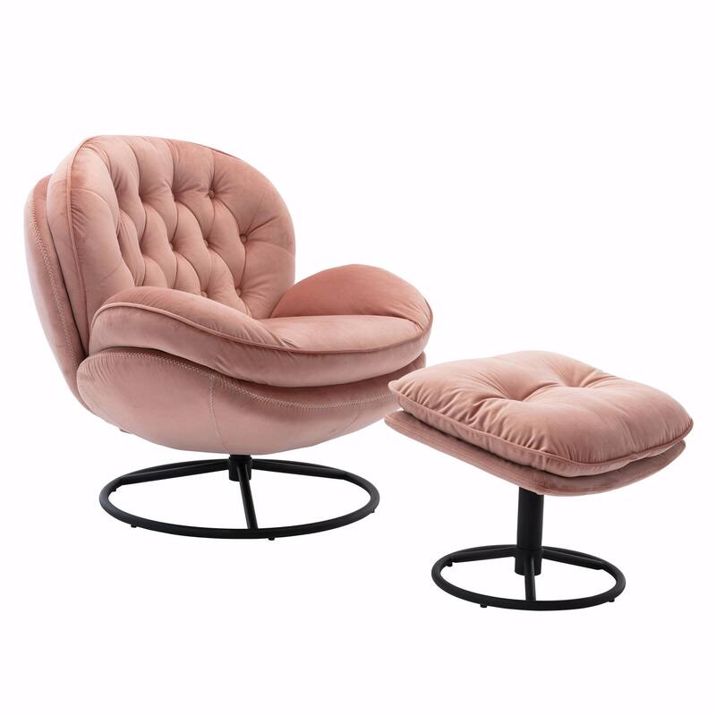 TV Chair Accent Chair for Living Room with Ottoman