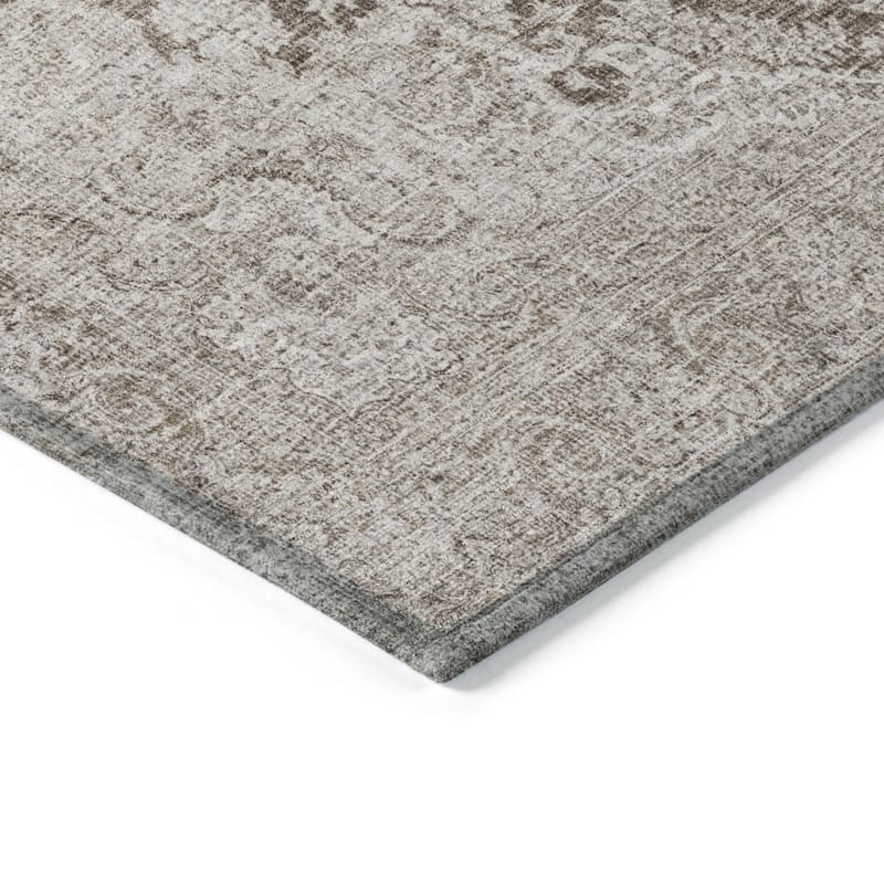 HomeRoots Oriental Traditional Rectangle Outdoor Rug