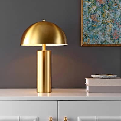 SAFAVIEH Lighting Iria Modern 21-inch Table Lamp - 14 in. W x 14 in. D x 21 in. H