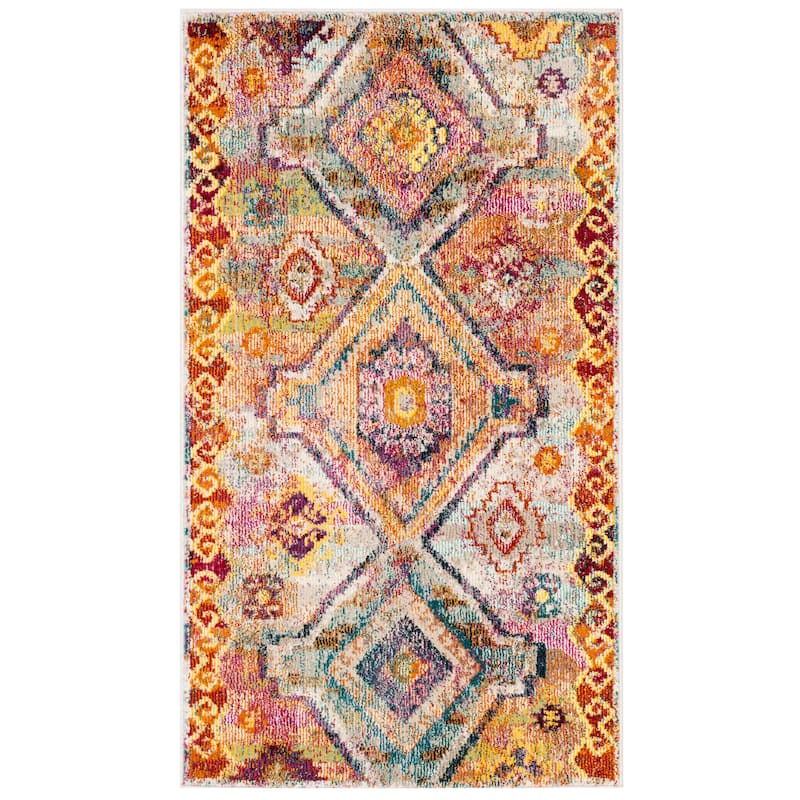 SAFAVIEH Savannah Hassie Boho Oriental Polyester Rug