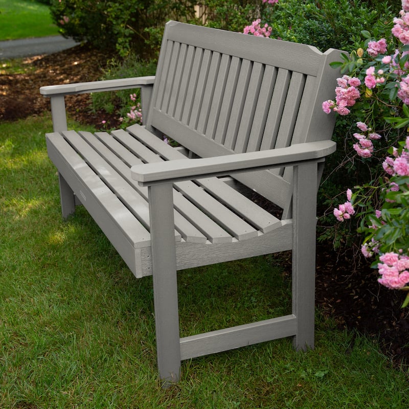 HIGHWOOD Lehigh 5-foot Eco-friendly Synthetic Wood Garden Bench