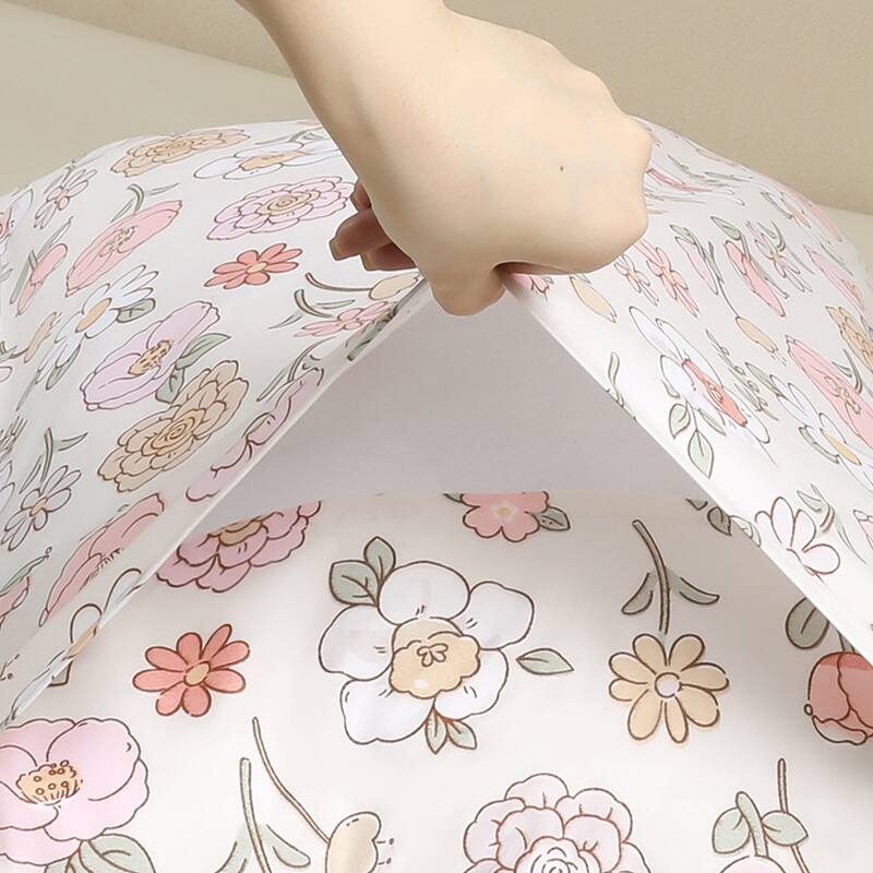 2Pcs Pillowcase w Envelope Closure Floral Pillow Cases for Hair & Skin - Light Yellow