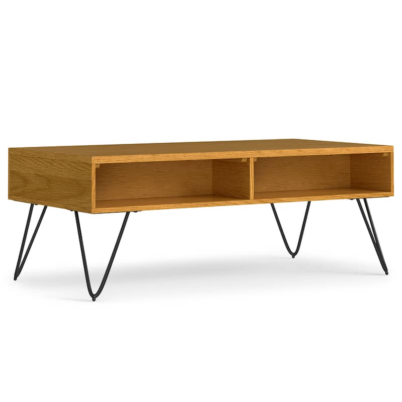 Moreno Rectangle Industrial Lift Top Coffee Table
