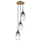 preview thumbnail 5 of 48, Innovations Lighting Endless Possibilities Ballston - Brookhaven Almond - 3 Light 13" Cord Hung Multi Pendant