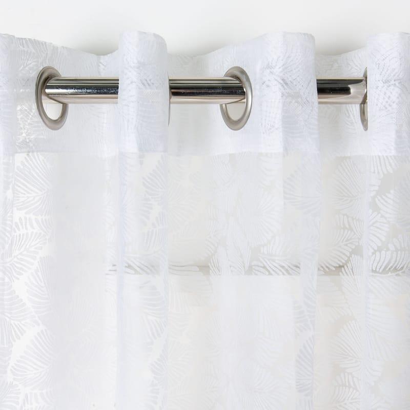 SAFAVIEH Vinciane Sheer Window Curtain Panel