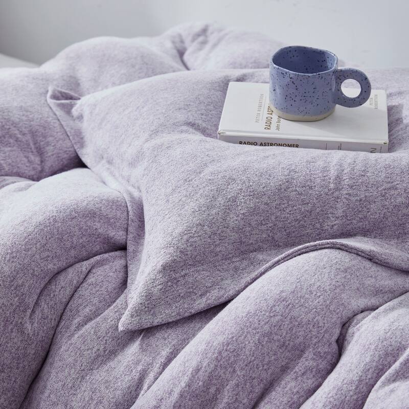 Sweater Weather® - Coma Inducer® Oversized Comforter Set - Snowy Purple