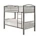 preview thumbnail 37 of 64, Calexico VersaFlex Metal Bunk Bed by iNSPIRE Q Junior Convertible Twin over Twin - Grey