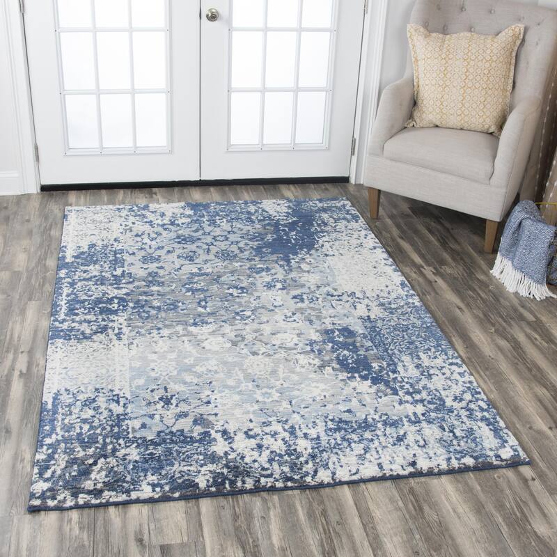 Alora Decor Euphoria Beige Floral Wool Rug