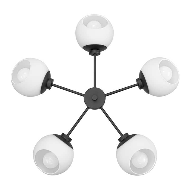 Prominence Home Stoll Chandelier with Opal Glass