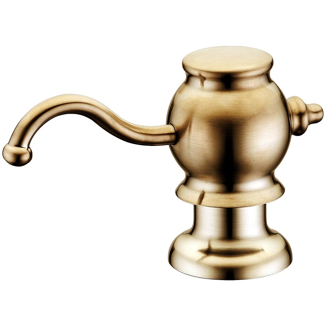 Whitehaus Deck Mounted Brass Soap Dispenser