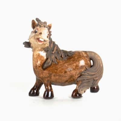 Brown Horse Figurine