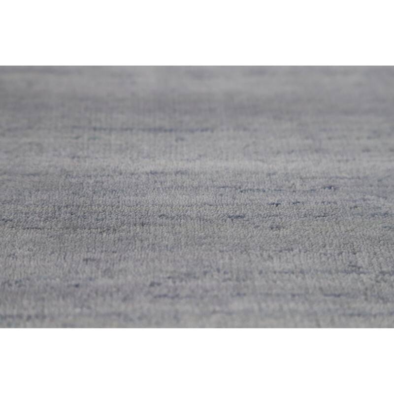 Hand Knotted Oriental 100% Wool Carpet Tribal Animal Pictorial Greys & Charcoal Gabbeh Area Rug - 9' 9'' X 8' 2''
