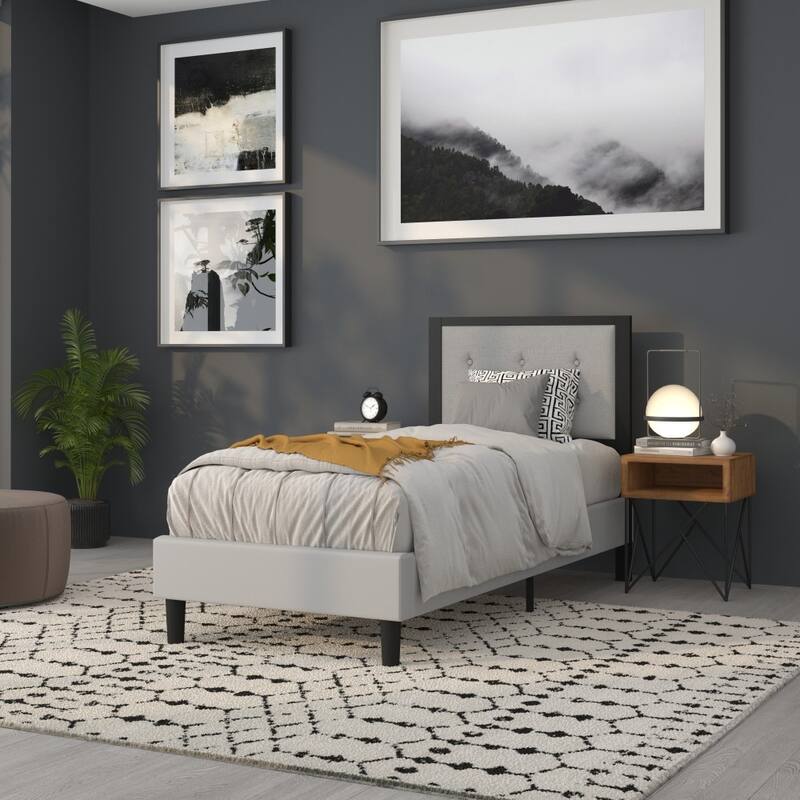 Metal Tufted Upholstered Headboard - Modern Headboard