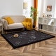 preview thumbnail 27 of 30, Memory Foam Soft Padded Baby Play Mats Area Rug with Non-Slip Bottom 5' x 7' - Black Star