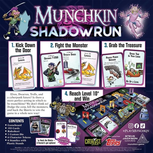 munchkin doors and treasures card sleeves Munchkin Big Box