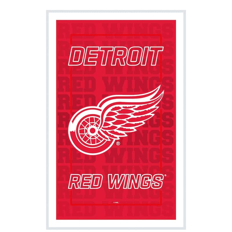 Detroit Red Wings LED Lighted Sign