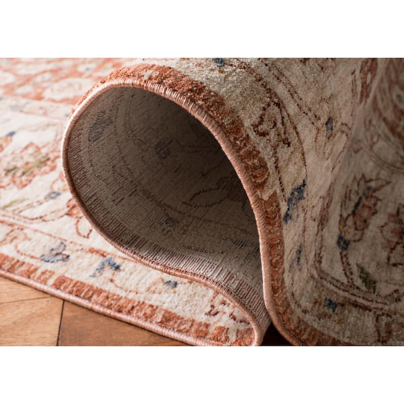 SAFAVIEH Heirloom Tamera Traditional Oriental Polyester Rug