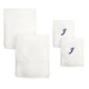 preview thumbnail 17 of 26, Sweet Kids 2-piece White Turkish Cotton Bath and Hand Towel Set with Royal Blue Monogrammed Initial J - White