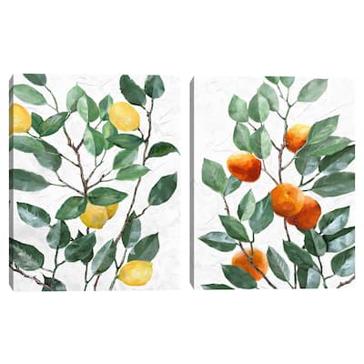 Citrus Tree by Studio Arts Canvas S/2 by Studio Arts Canvas Art Prints