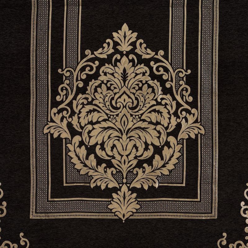 J. Queen New York Laurenza Black Comforter Set