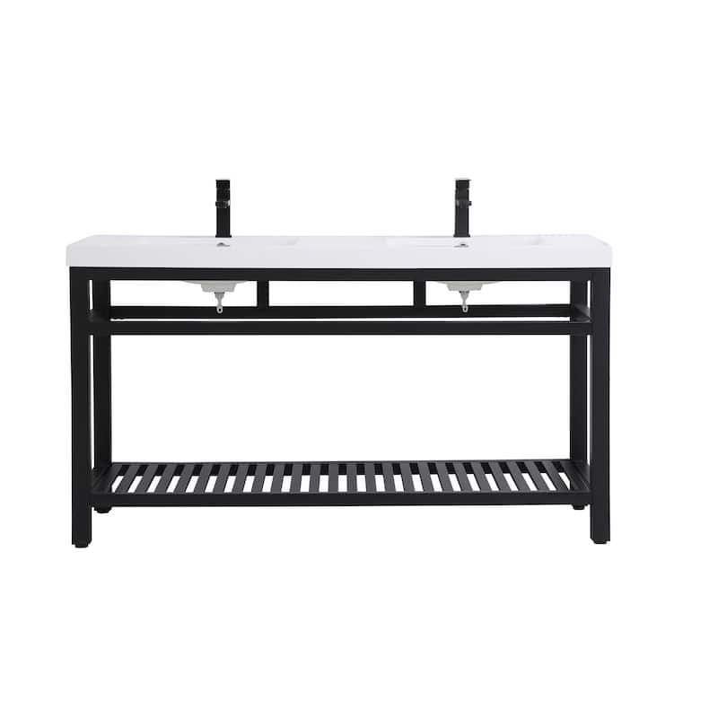 Orion 60 Inch Double Bathroom Vanity