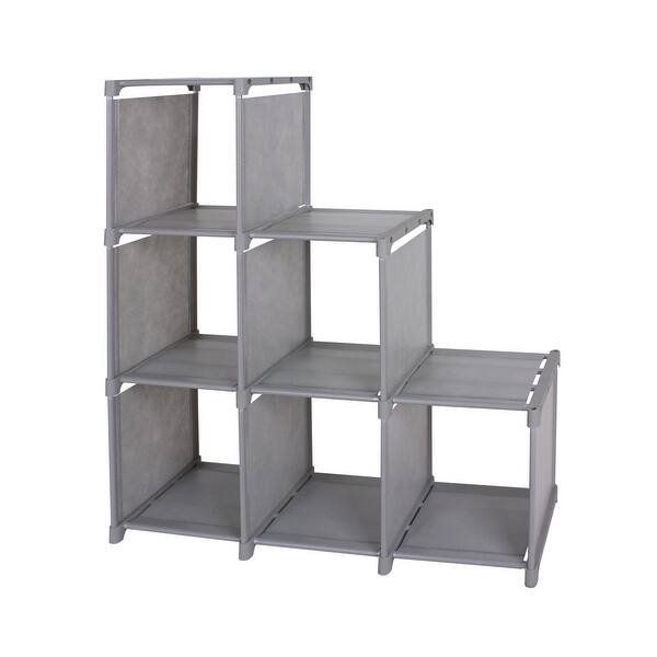 Shop Kanstar 3 Tier Storage Cube Closet Organizer Shelf 6 Cube