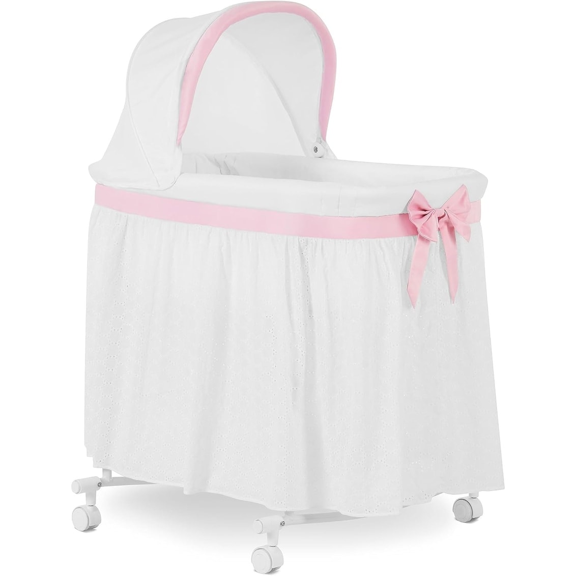 Dream On Me Montreal Portable 2-in-1 Convertible Baby Bassinet