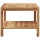 preview thumbnail 14 of 40, vidaXL Coffee Table Brown Solid teak wood