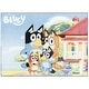 preview thumbnail 4 of 8, Licensed BBC Bluey Digital Printed Non-Slip Plush Polyester Youth Area Rug 3x5 - 3' 4" x 4' 6" Family Photo - Rectangle