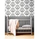 preview thumbnail 2 of 6, NextWall Spring Damask Peel and Stick Wallpaper - 20.5 in. W x 18 ft. L