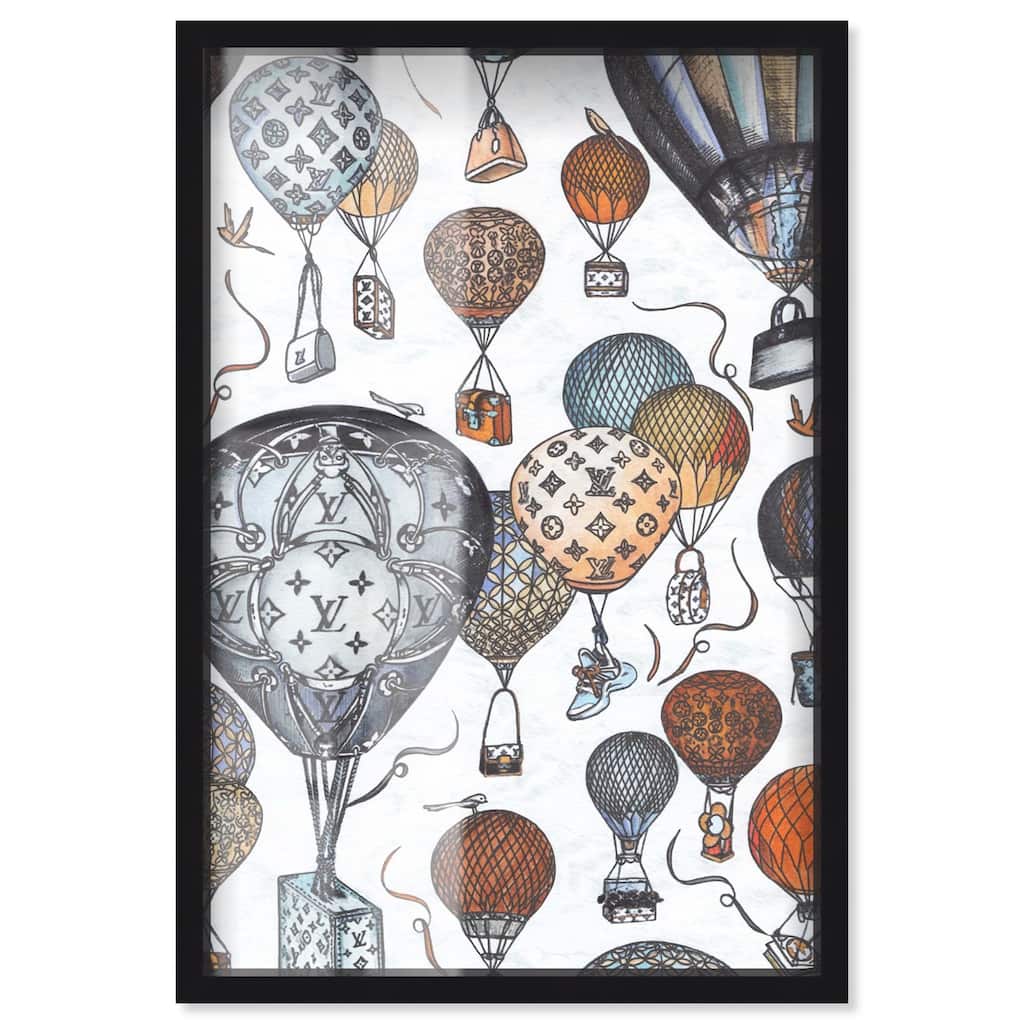 Doll Memories - Fashion Balloons Shadowbox by Art Remedy