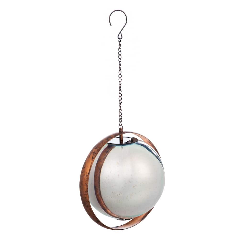 Stargazing Silver Solar Orb
