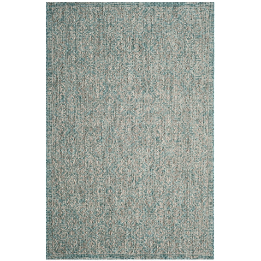 SAFAVIEH Courtyard Augusta Indoor/ Outdoor Waterproof Backyard Patio Rug