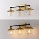 preview thumbnail 16 of 18, JONATHAN Y Ellis 26" 3-Light Farmhouse Cottage Vanity Light with Bathroom Hardware Accessory Set, (5-Piece)