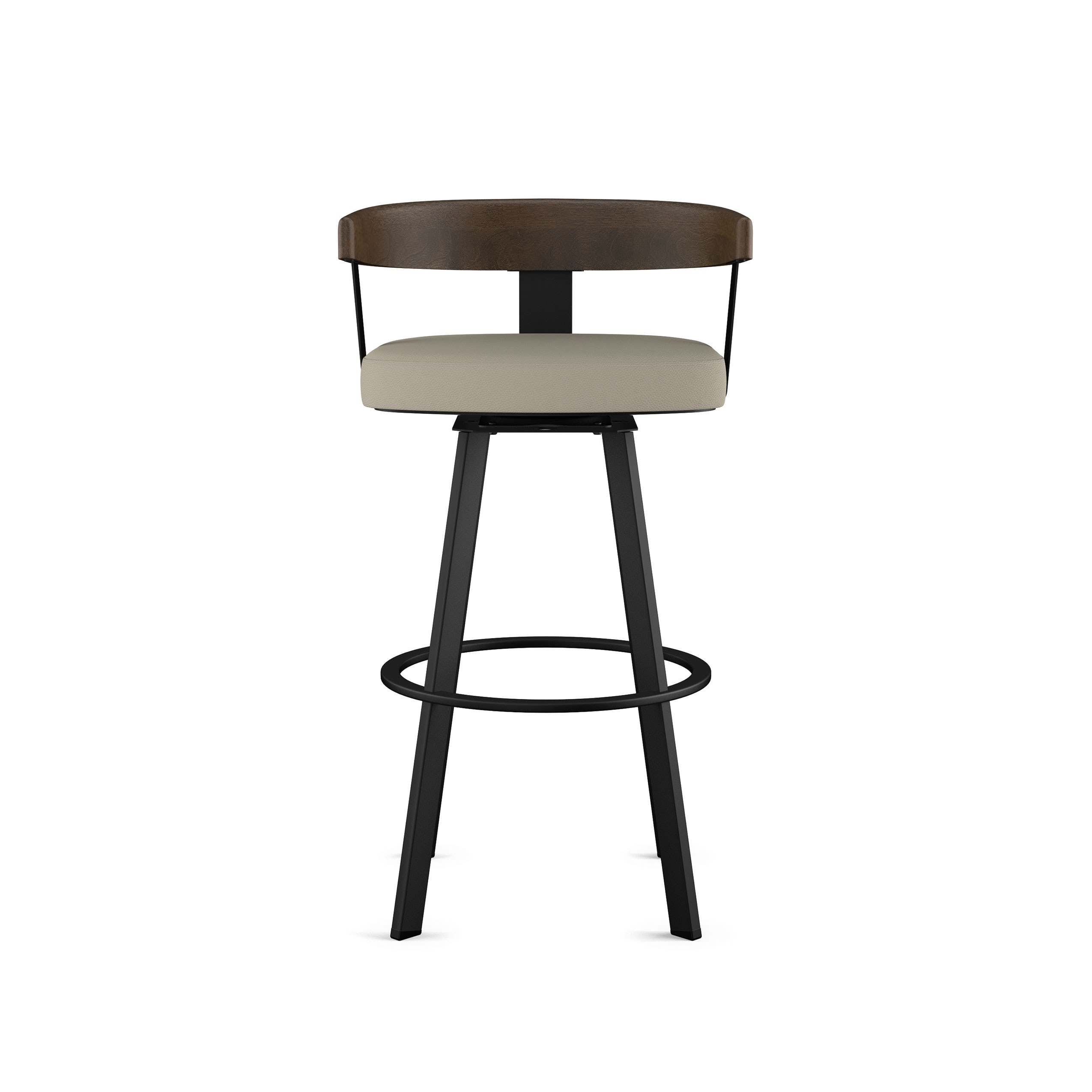Amisco Lars Swivel Counter & Bar Stool - Modern Design