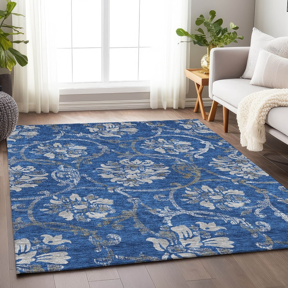 Premium Washable Super Soft Persian Floral Mayfield Rug