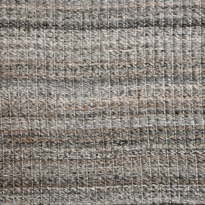 Lineage Brown Heathered Hand-Woven Area Rug 2' x 3'