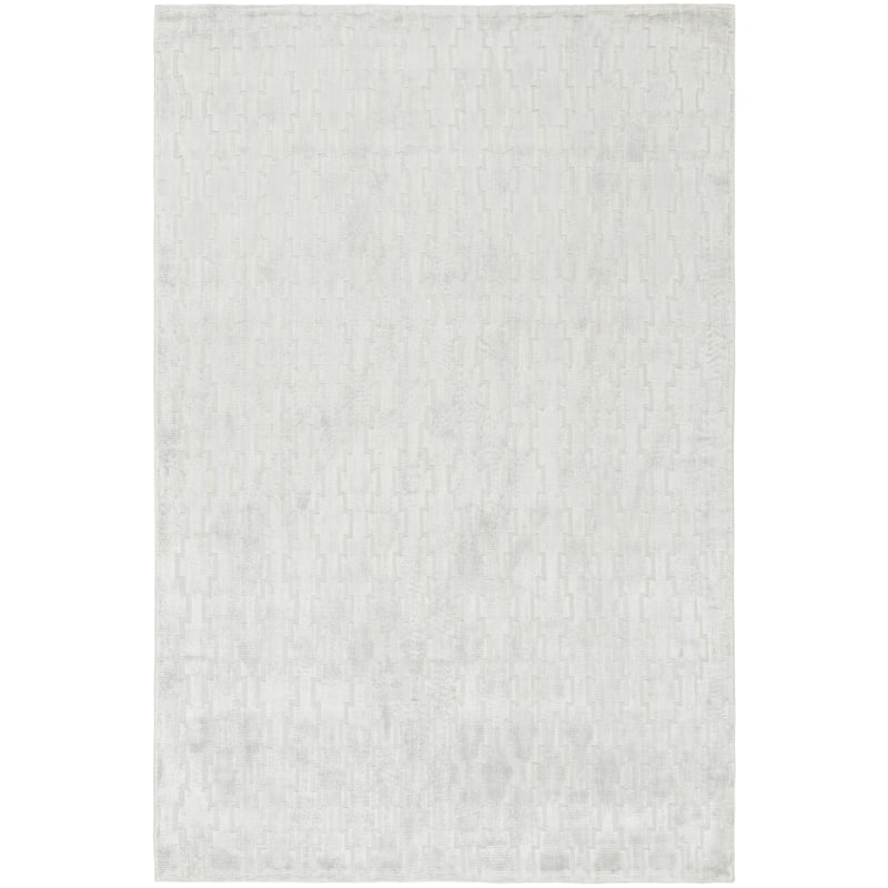 SAFAVIEH Handmade Mirage Madlene Modern Abstract Viscose Rug - Grey - 4' x 6'
