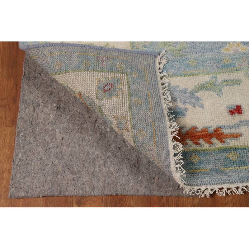 Oushak Oriental Area Rug Handmade Wool Carpet - 7'11"x 9'11"
