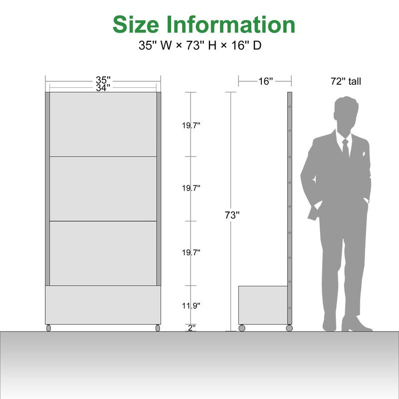 Raised Garden Bed Planter with Trellis Movable Planter Box with Lockable Wheels